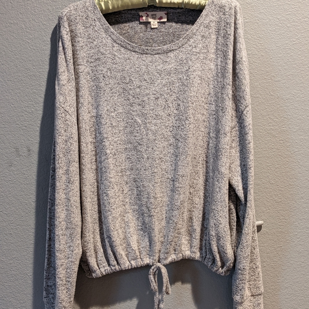 Grey Long Sleeved Shirt